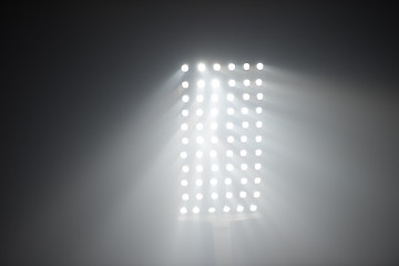 Image showing stadium lights