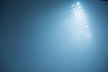 Image showing stadium lights