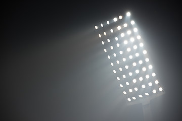 Image showing stadium lights