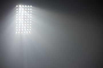 Image showing stadium lights