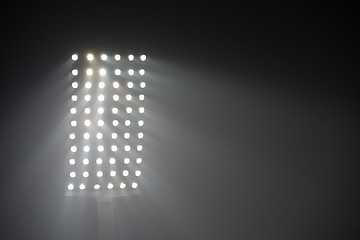 Image showing stadium lights