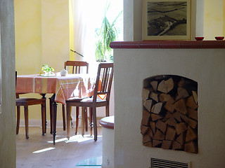 Image showing room with stove