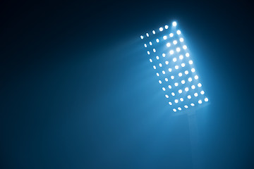 Image showing stadium lights