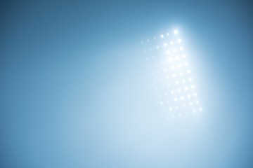 Image showing stadium lights