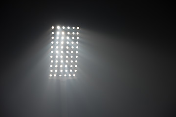 Image showing stadium lights