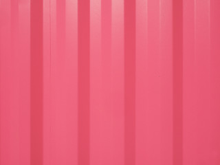 Image showing Retro looking Pink corrugated steel background