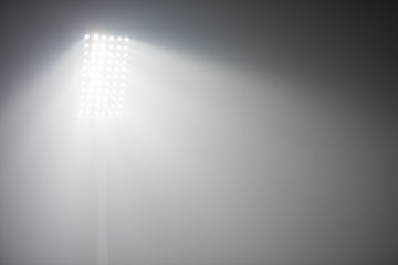 Image showing stadium lights