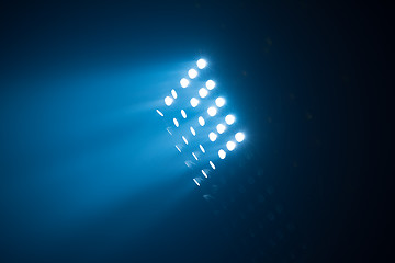 Image showing stadium lights