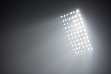 Image showing stadium lights