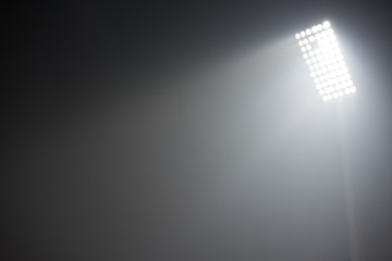 Image showing stadium lights