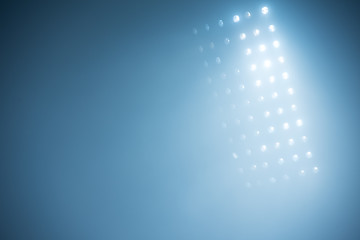 Image showing stadium lights