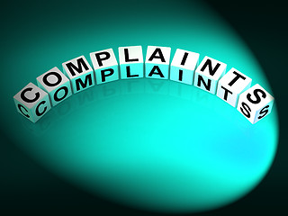 Image showing Complaints Letters Means Dissatisfied Angry And Criticism