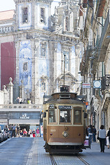 Image showing EUROPE PORTUGAL PORTO TRANSPORT FUNICULAR