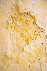 Image showing yellow  in texture wall and  morocco africa  
