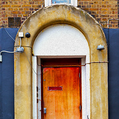 Image showing notting   hill  area  in london england old suburban and antique