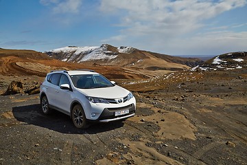 Image showing Toyota RAV4 on terrain