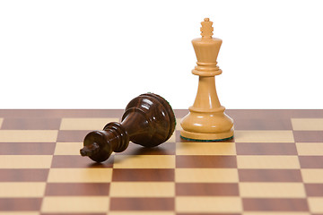 Image showing Chess pieces