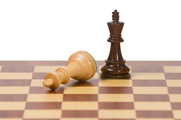 Image showing Chess pieces