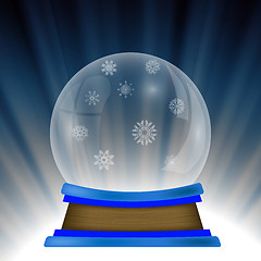 Image showing Empty Snow Globe