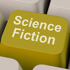 Image showing Science Fiction Key Shows Sci Fi Books And Movies