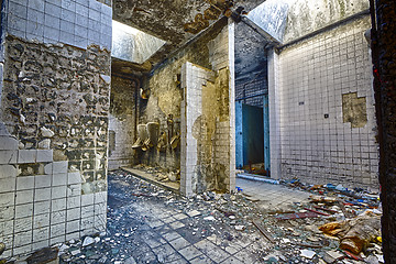 Image showing Mental Hospital Bathroom