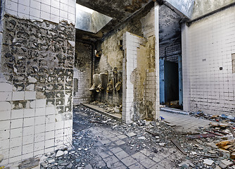 Image showing Mental Hospital Bathroom