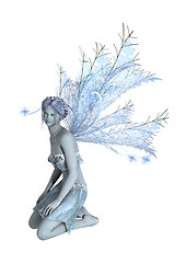 Image showing Fantasy Snow Fairy