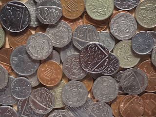 Image showing Pound coins