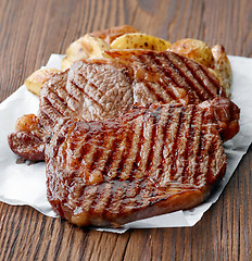 Image showing grilled beef steak