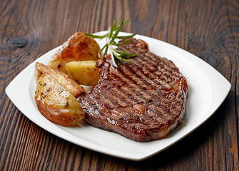 Image showing grilled beef steak