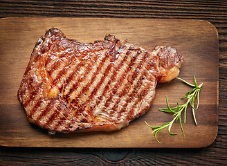 Image showing Grilled beef steak