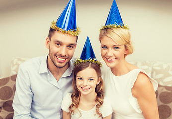 Image showing happy family at home