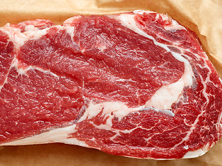 Image showing close up of steak