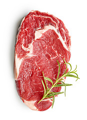 Image showing fresh raw beef steak