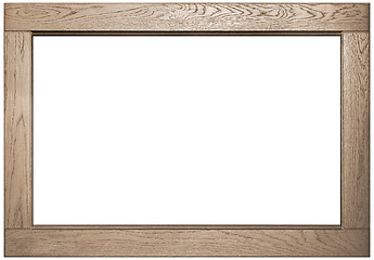 Image showing new wooden frame