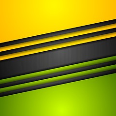 Image showing Abstract bright tech corporate background