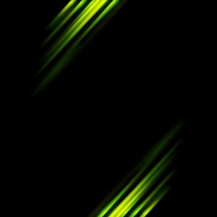 Image showing Abstract dark green stripes vector background