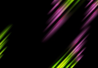 Image showing Abstract bright tech stripes vector background