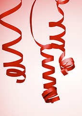 Image showing Curled Party Streamers