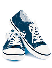 Image showing Blue Gym Shoes