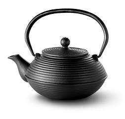 Image showing Chinese teapot isolated