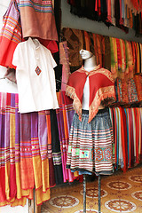 Image showing Clothing store