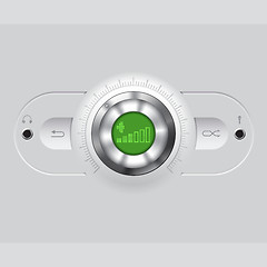 Image showing Volume knob with various outputs