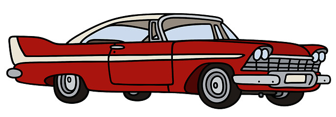 Image showing Classic american car
