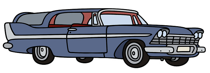 Image showing Old station wagon