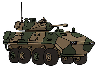 Image showing Armoured vehicle