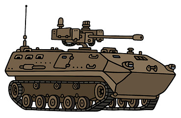 Image showing Tracked armoured vehicle