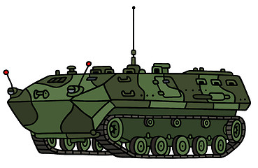 Image showing Tracked troop carrier