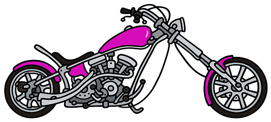 Image showing Violet chopper