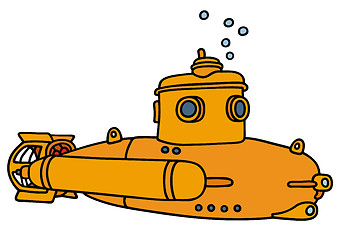 Image showing Small submarine